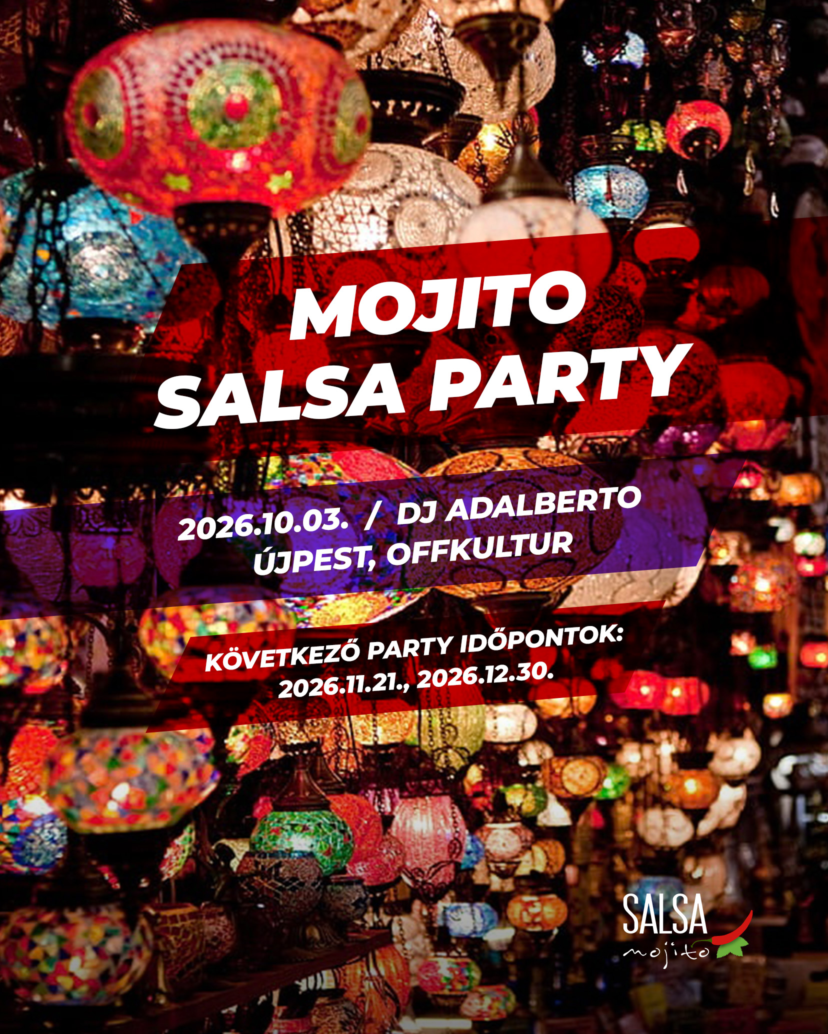 Mojito Salsa Party 2026 október