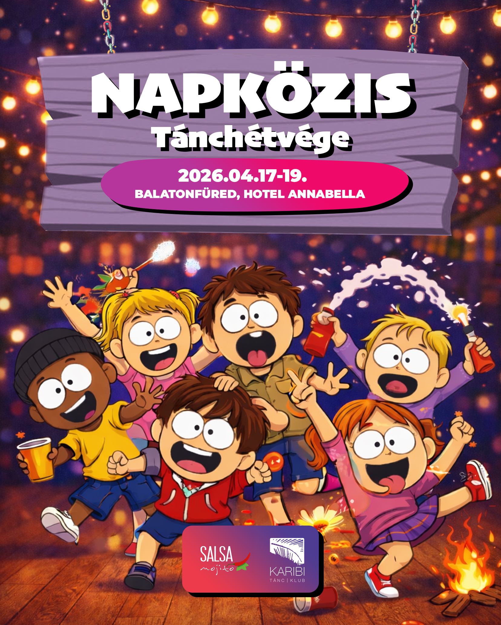 Napközis Tánchétvége 2026 április