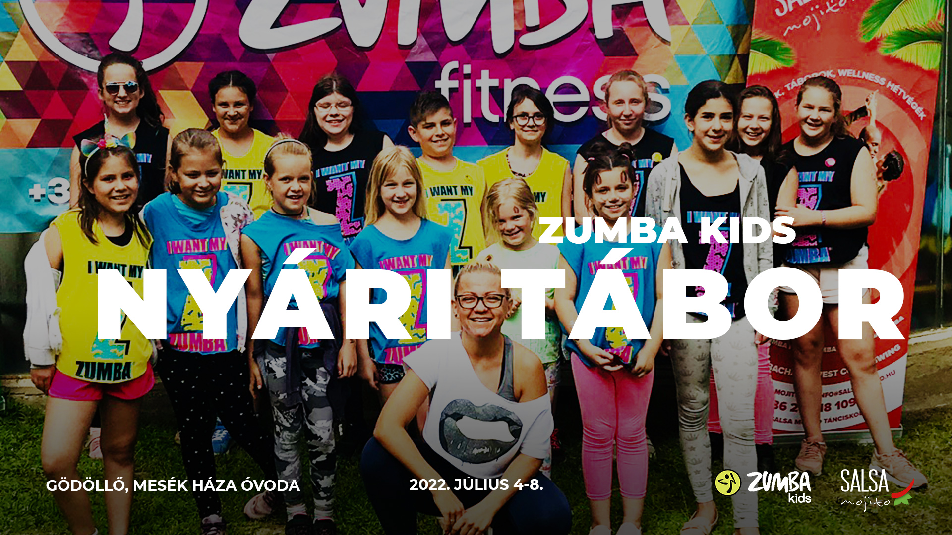 Zumba Kids Nyári Tábor 2022